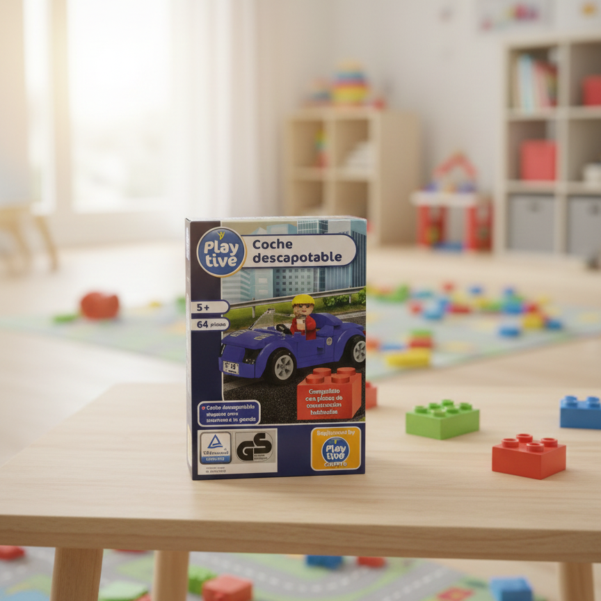 Playtive Convertible Car building set