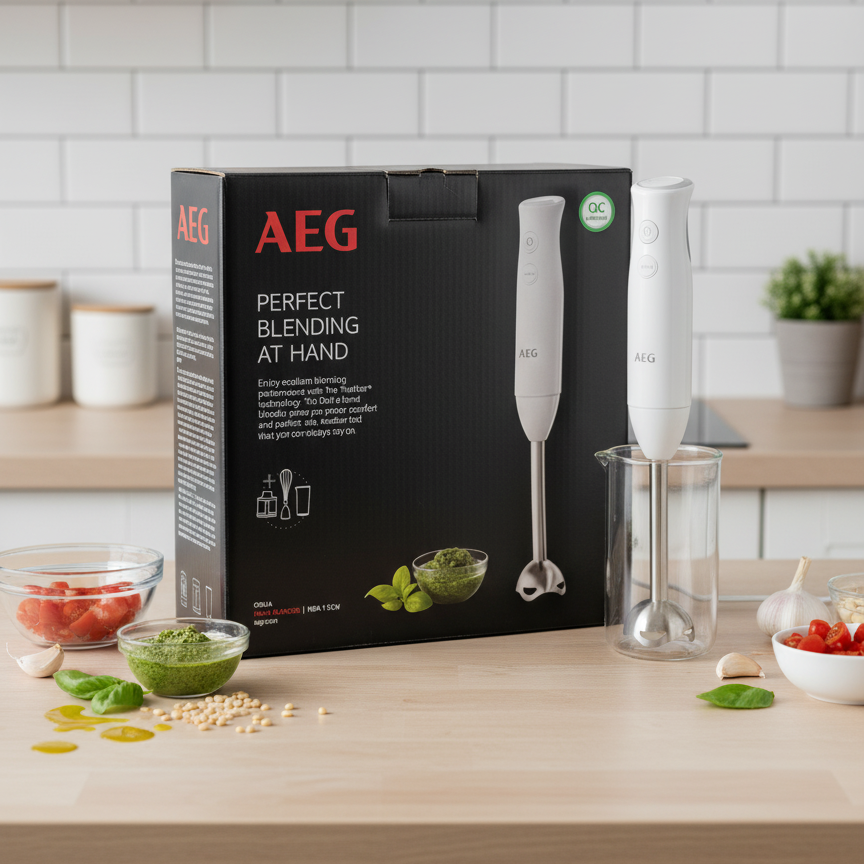 AEG Deli 4 Hand Blender, model number HB4-1-6CW
