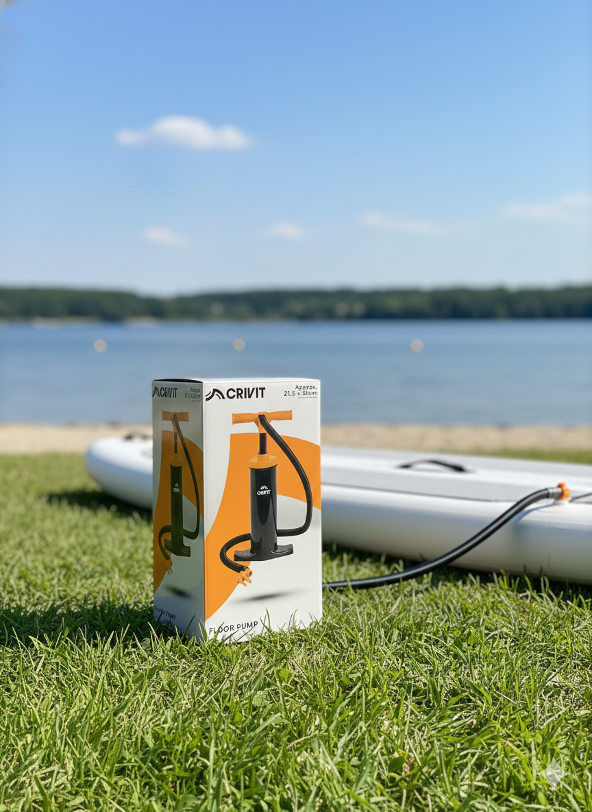 Crivit floor pump