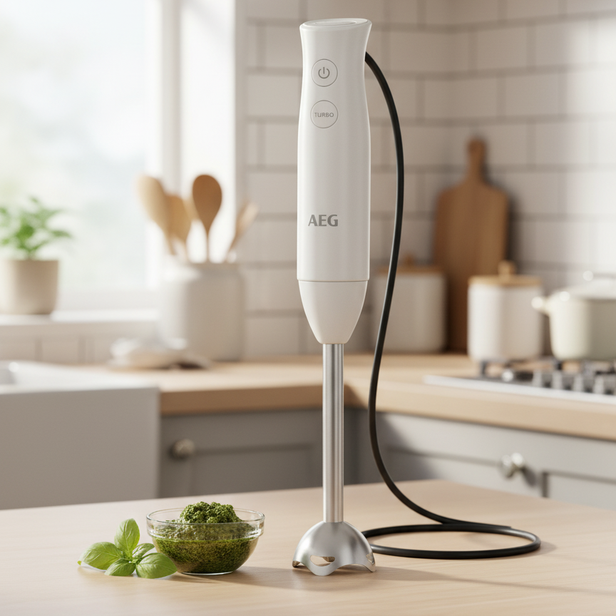 AEG Deli 4 Hand Blender, model number HB4-1-6CW