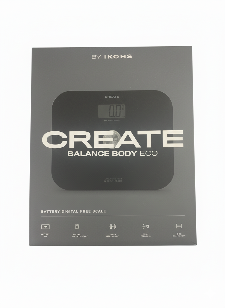 CREATE BALANCE BODY ECO Battery Digital Free Scale
