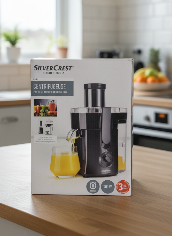 Silvercrest centrifugal juicer