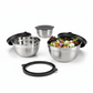Livarno Home stainless steel food storage containers