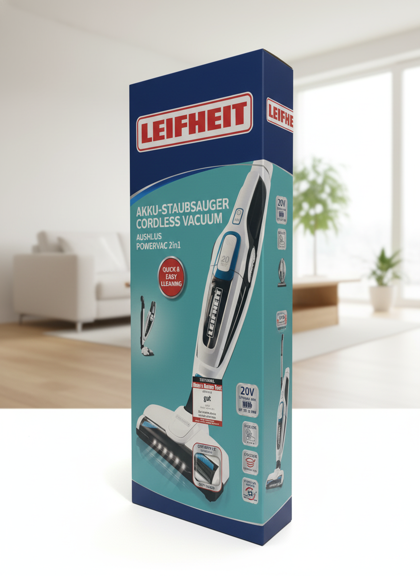 Leifheit Regulus Aqua PowerVac cordless vacuum cleaner