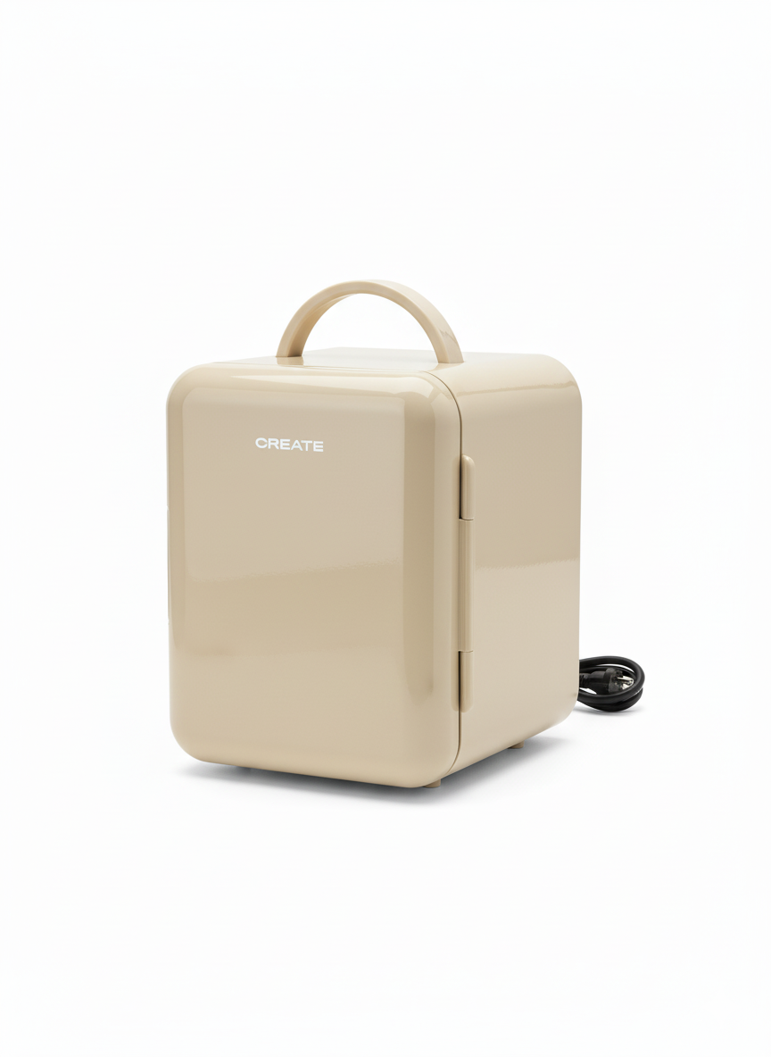 CREATE FRIDGE MINI BOX by IKOHS, which is a 4L portable mini-fridge