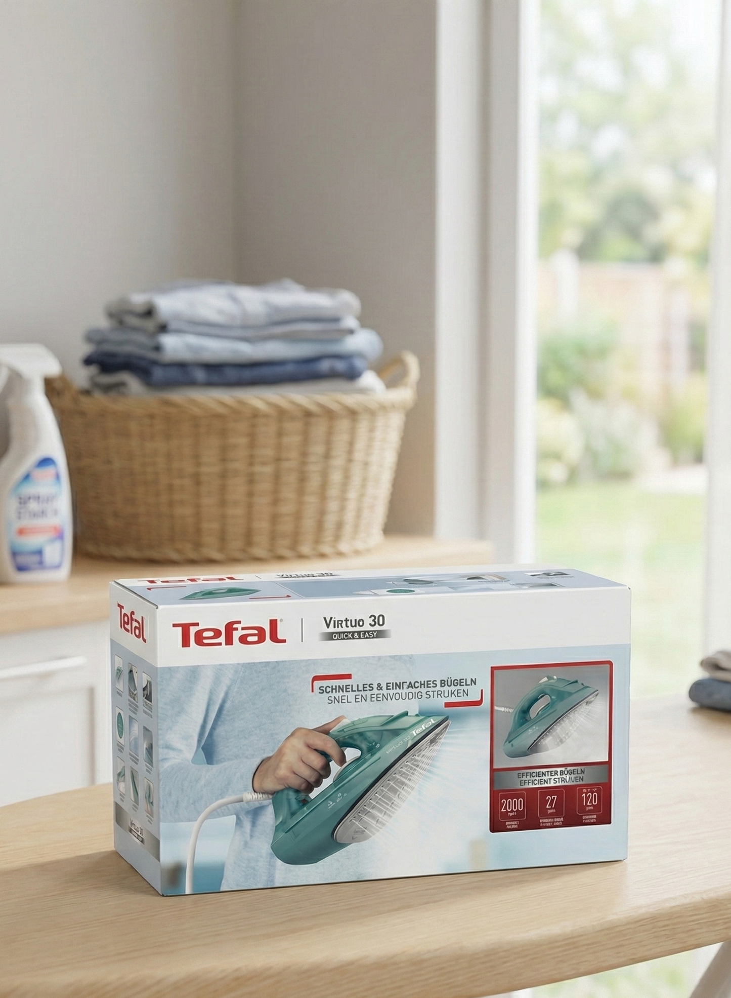 Tefal Virtuo 30 steam iron, a non-AJABSFH product.