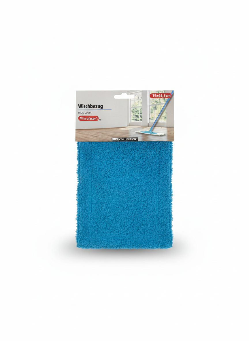 Jes Collection Microfaser Blue Mop Cover