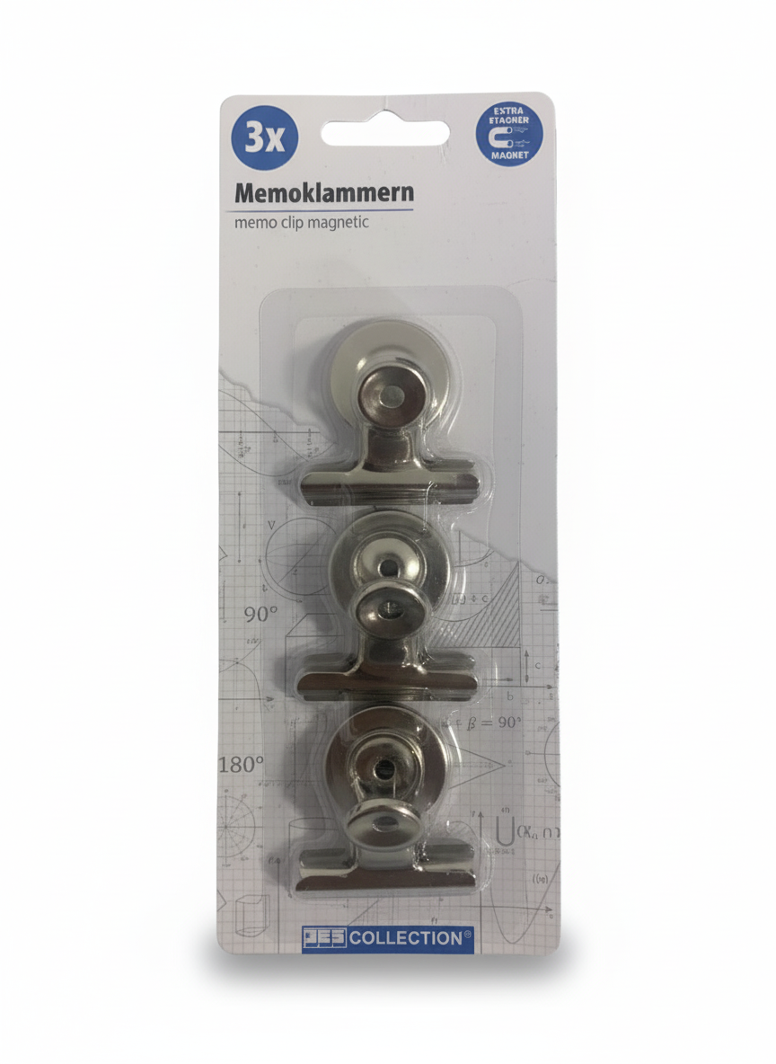 Magnetic Memo Clips