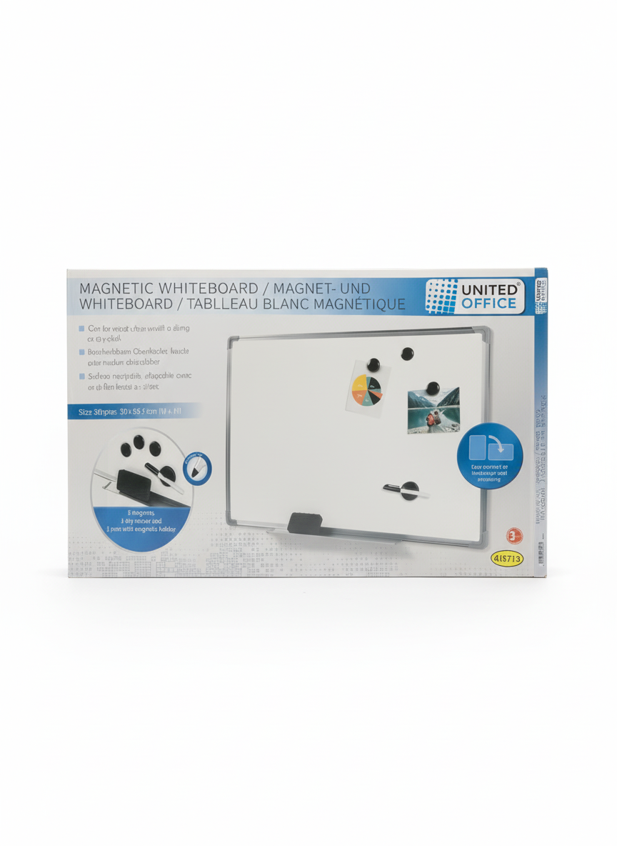 United Office Magnetic Whiteboard