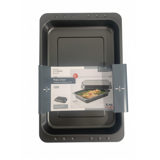 Livarno Home Basic Oven Dish set