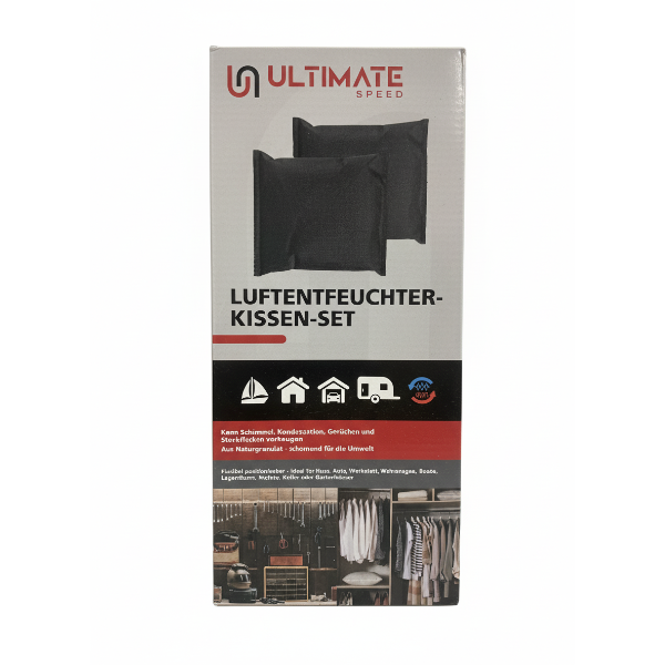 ULTIMATE SPEED Luftentfeuchter-Kissen-Set
