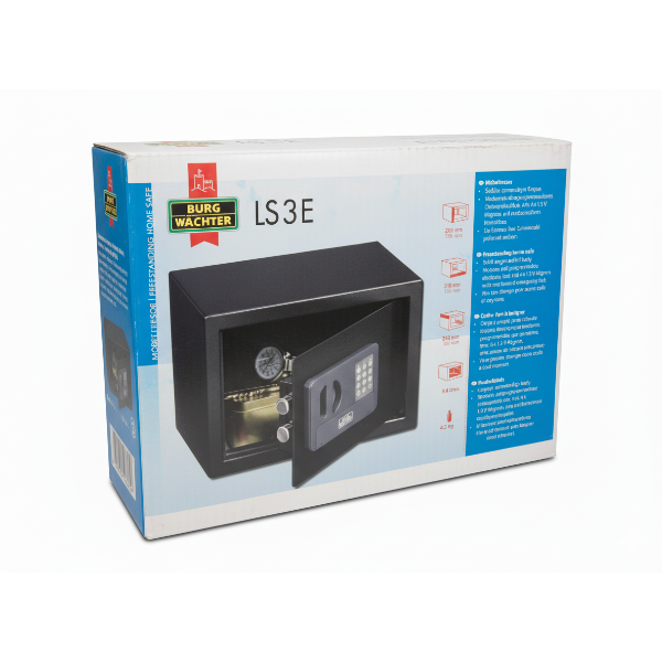Burg-Wächter electronic safe, model LS3E