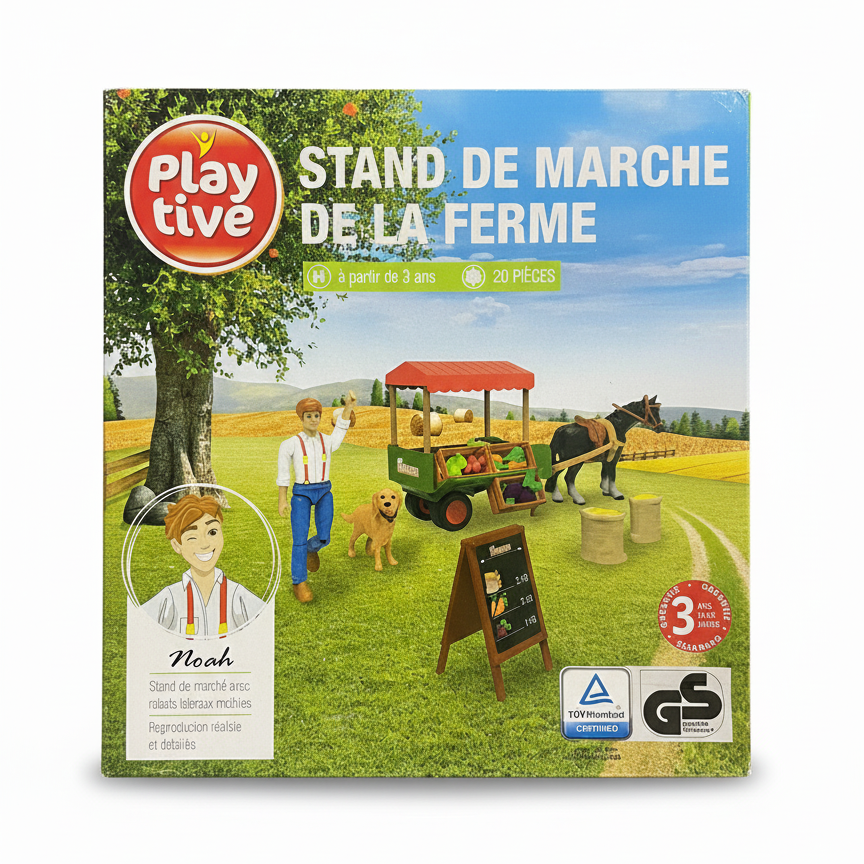 Playtive Farm Market Stand