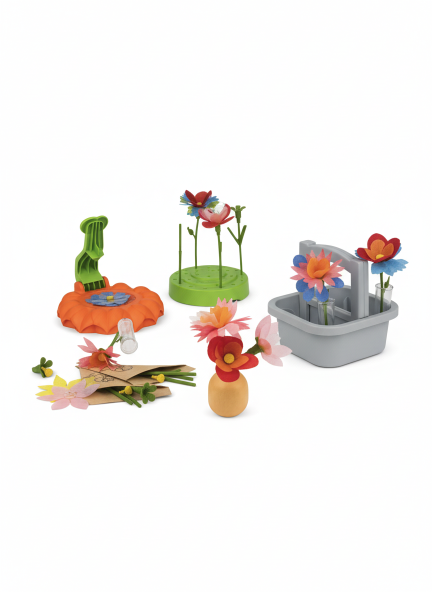 PLAYTIVE KREATIVSET STECKBLUMEN