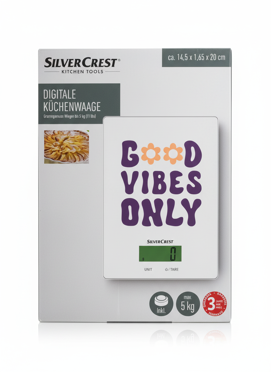 SILVER CREST KITCHEN SCALE