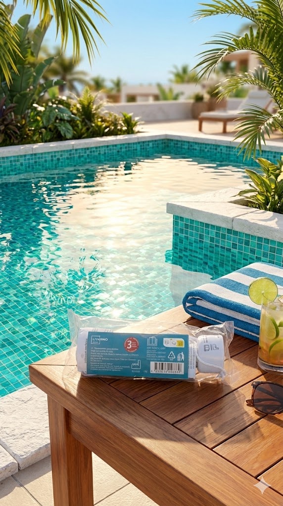 LIVARNO home floating pool thermometer.